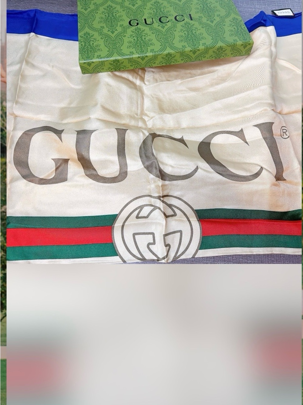 NWT Gucci scarf 90X90